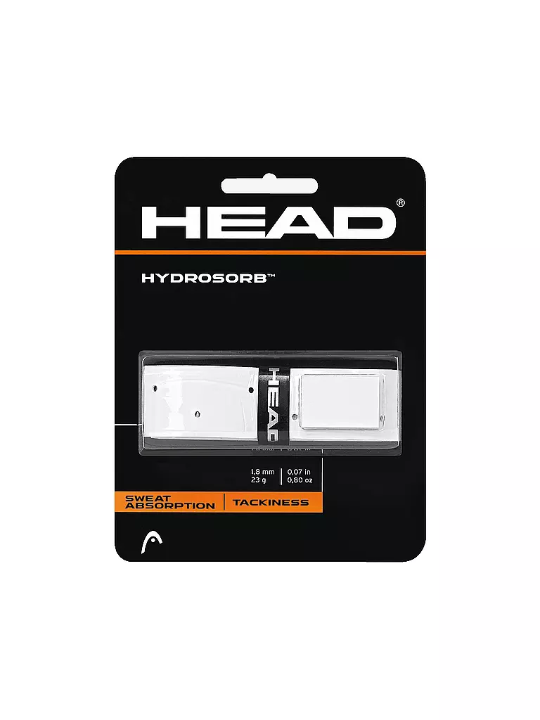 HEAD | Grip base de tenis Hydrosorb | Blanco
