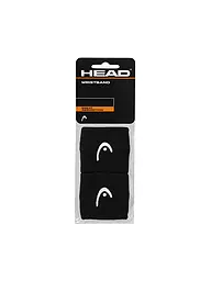HEAD | Muñequeras de tenis 2.5" | Negro