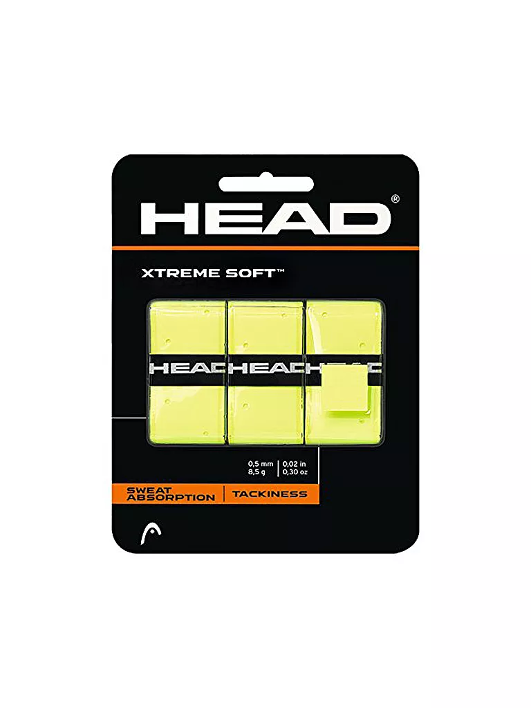 HEAD | Overgrips de tenis Extreme Soft | Amarillo