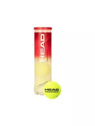 HEAD | Pelotas de tenis Championship, paquete de 4 | Amarillo