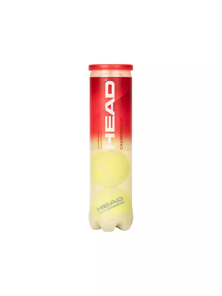 HEAD | Pelotas de tenis Championship, paquete de 4 |