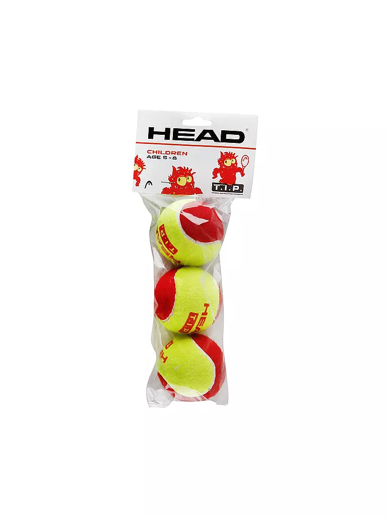 HEAD | Pelotas de tenis para niños T.I.P Red | Rojo