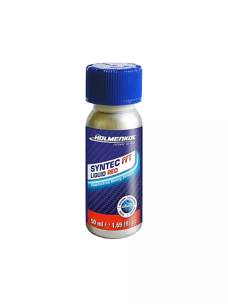 HOLMENKOL | Cera de esquí Syntec FF1 Liquid RED 50ml | Sin color