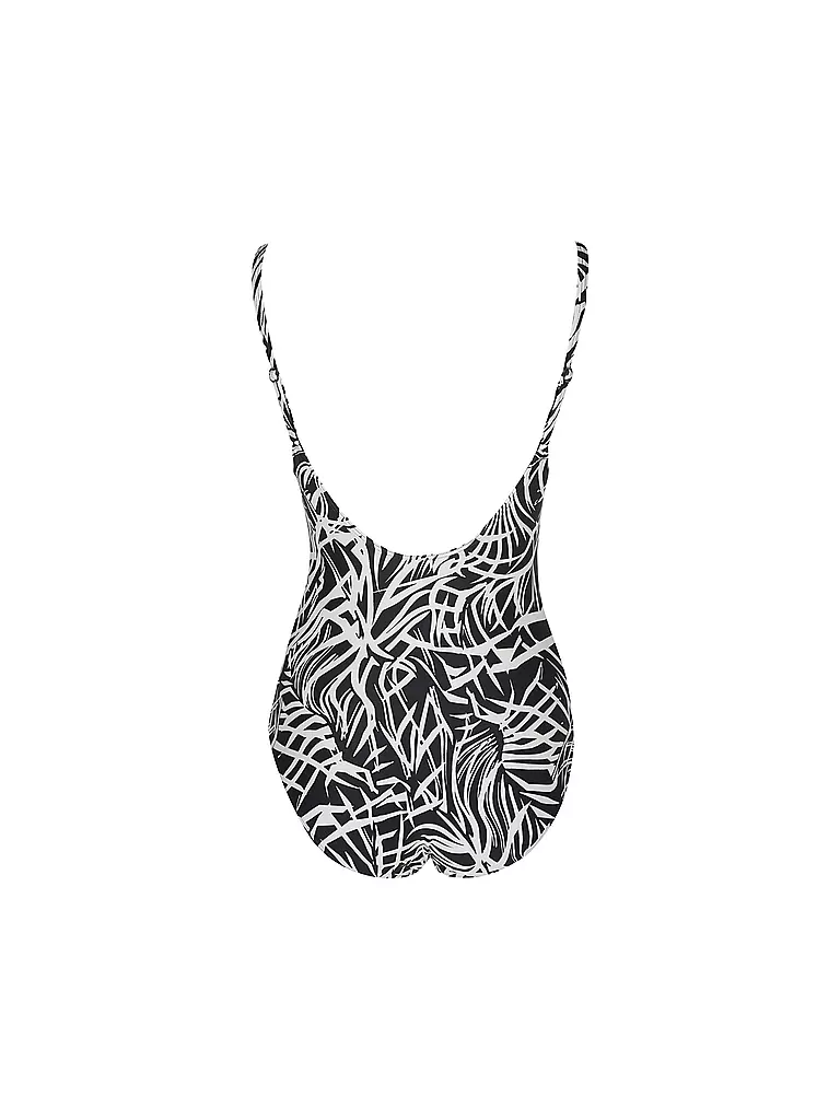 HOT STUFF |  Damen Badeanzug V-Neck | Negro