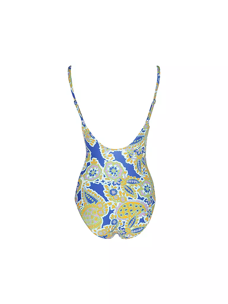 HOT STUFF |  Damen Badeanzug V-Neck | Azul