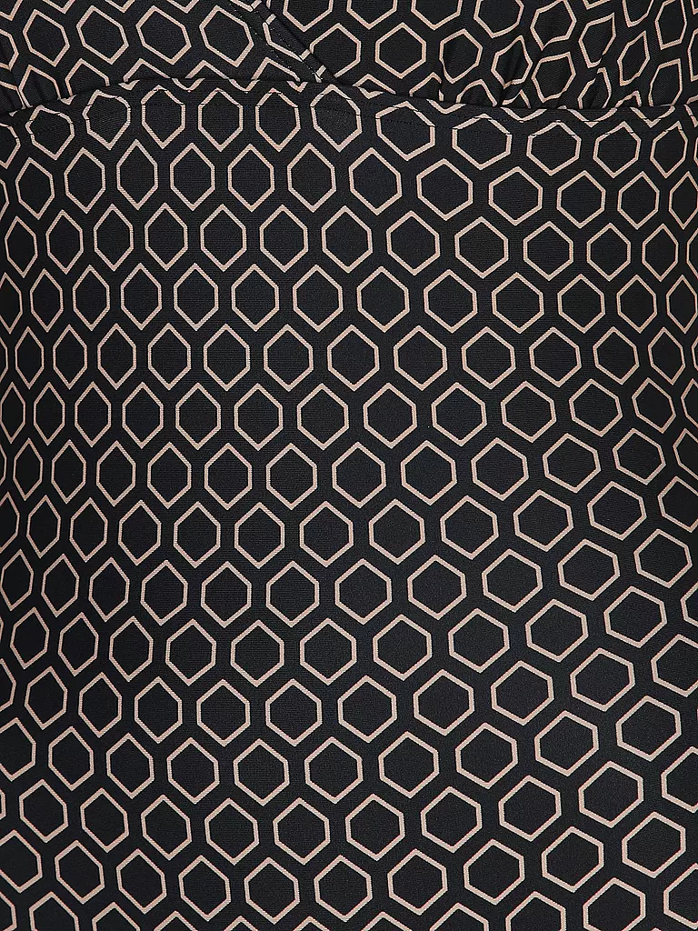 HOT STUFF |  Damen Badeanzug V-Neck | Negro