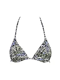 HOT STUFF |  Damen Bikinioberteil Triangel Print | Multicolor