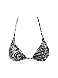 HOT STUFF |  Damen Bikinioberteil Triangel Solid  | Negro