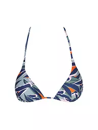 HOT STUFF |  Damen Bikinioberteil Triangel Solid  | Verde claro