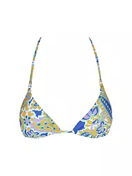 HOT STUFF |  Damen Bikinioberteil Triangel Solid  | Azul