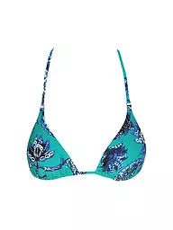 HOT STUFF |  Damen Bikinioberteil Triangel Solid  | Verde oscuro