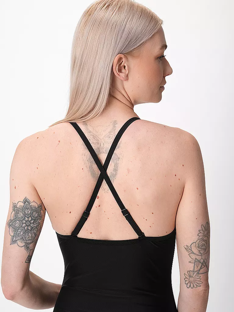 HOT STUFF | Damen Badeanzug Wraped | Negro