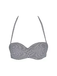 HOT STUFF | Damen Bikinioberteil Bandeau | Azul oscuro