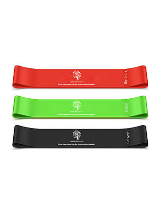 HUMANWERKSTATT | Set de 3 bandas de resistencia