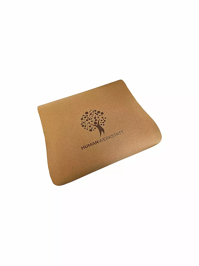 HUMANWERKSTATT | Esterilla de yoga de corcho suave |