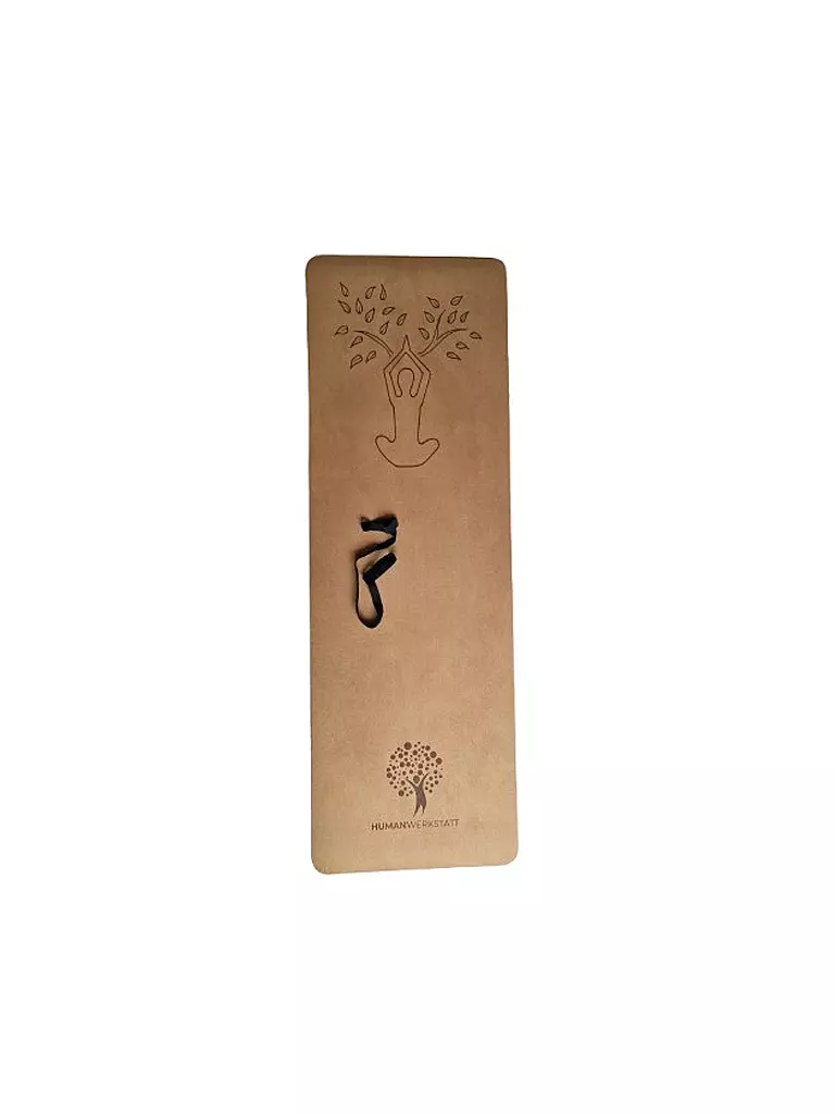 HUMANWERKSTATT | Esterilla de yoga de corcho suave |