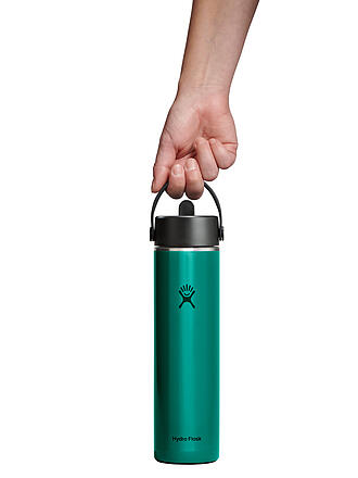 HYDRO FLASK | Botella de agua con tapa de pajita flexible ligera de 710 ml aislada