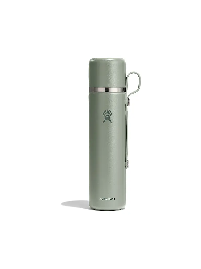 HYDRO FLASK | Botella de agua Hot Flask & Cup aislada 1065ml | Oliva