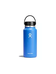 HYDRO FLASK | Botella de agua Wide Flex Cap 32 oz (946 ml) | Azul