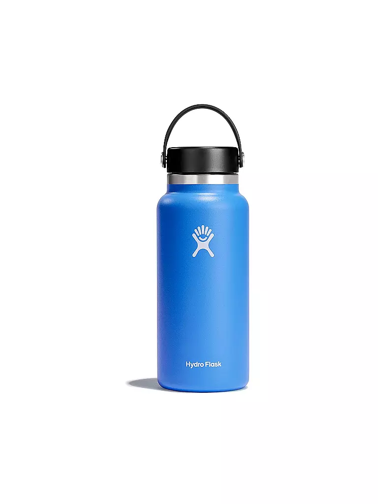 HYDRO FLASK | Botella de agua Wide Flex Cap 32 oz (946 ml) | Azul