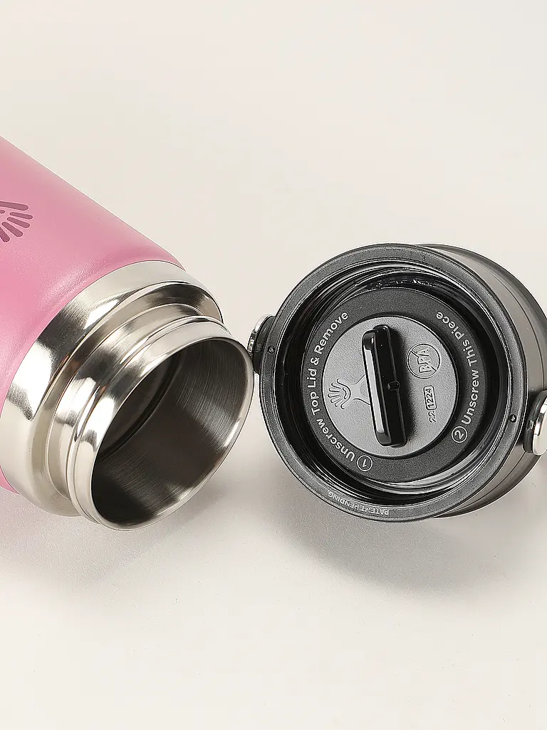 HYDRO FLASK | Botella de agua Wide Mouth con tapa Flex Sip de 710 ml | Baya