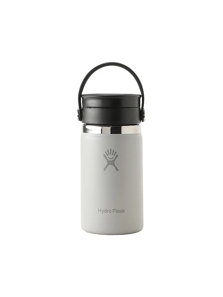 HYDRO FLASK | Botella de agua Wide Mouth Flex Sim Lid 354ml | Gris claro