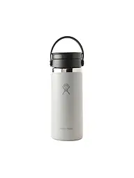 HYDRO FLASK | Botella de agua Wide Mouth con tapa Flex Sip de 710 ml | Gris claro