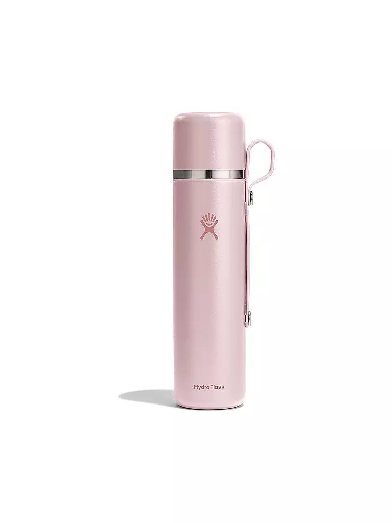 HYDRO FLASK | Trinkflasche Hot Flask & Cup isoliert 1065ml | Rosa