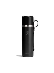 HYDRO FLASK | Trinkflasche Hot Flask & Cup isoliert 828ml | Negro