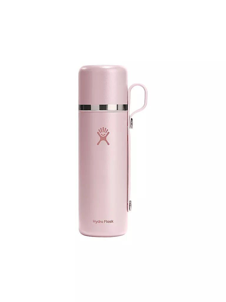 HYDRO FLASK | Trinkflasche Hot Flask & Cup isoliert 828ml | Rosa