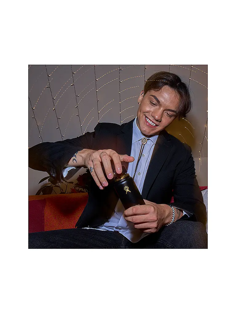 HYDRO FLASK | Trinkflasche Wide Flex Chug Cap Limited Edition 946ml | Negro