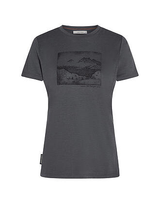 ICEBREAKER | Camiseta funcional de mujer Lake View 150 Tech-Lite
