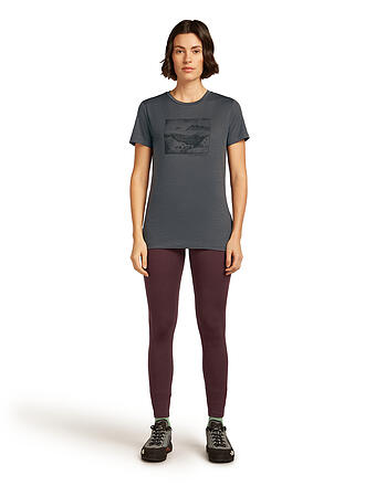 ICEBREAKER | Camiseta funcional de mujer Lake View 150 Tech-Lite