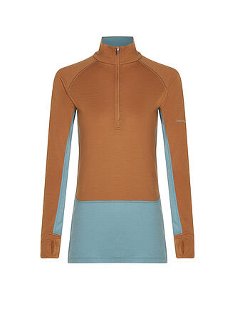 ICEBREAKER | Camiseta interior de manga larga con cremallera 200 ZoneKnit Merino para mujer