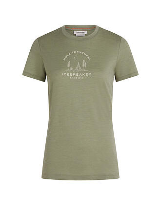 ICEBREAKER | Camiseta funcional de merino para mujer 150 Tech Lite Peaceful Pass