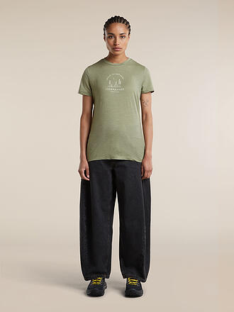 ICEBREAKER | Camiseta funcional de merino para mujer 150 Tech Lite Peaceful Pass