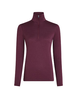 ICEBREAKER | Camiseta interior con cremallera Oasis 200 para mujer