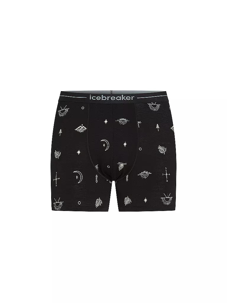 ICEBREAKER | Bóxer para hombre Anatomica 150 Explore | Negro