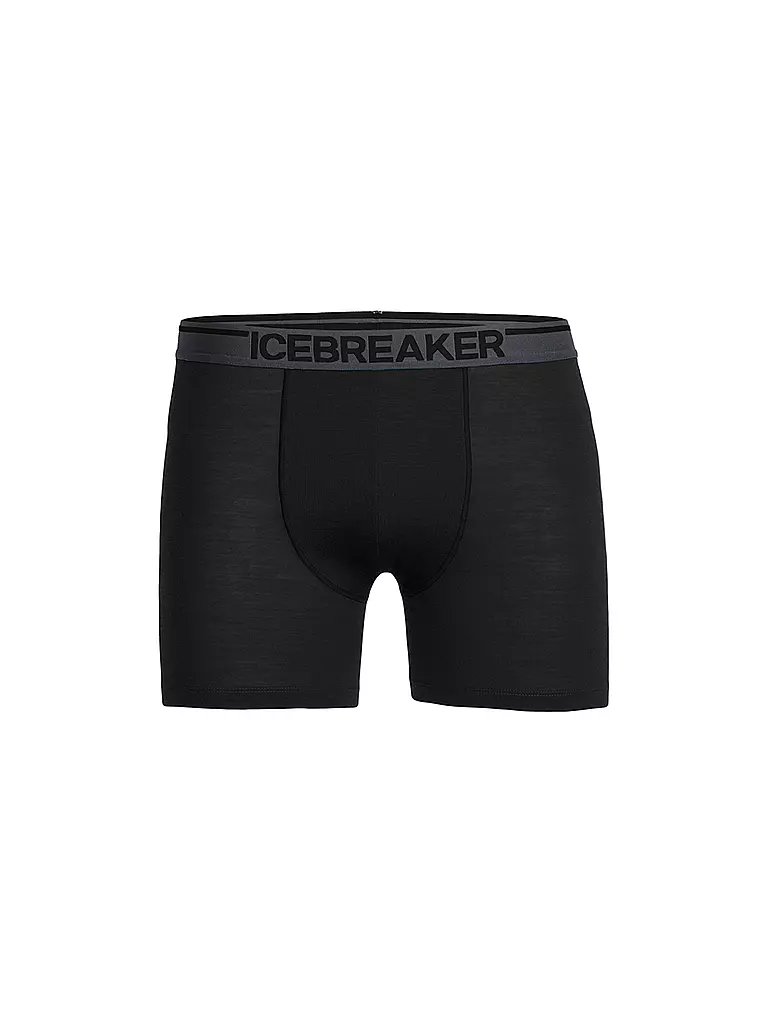 ICEBREAKER | Bóxer para hombre Merino Anatomica | Negro