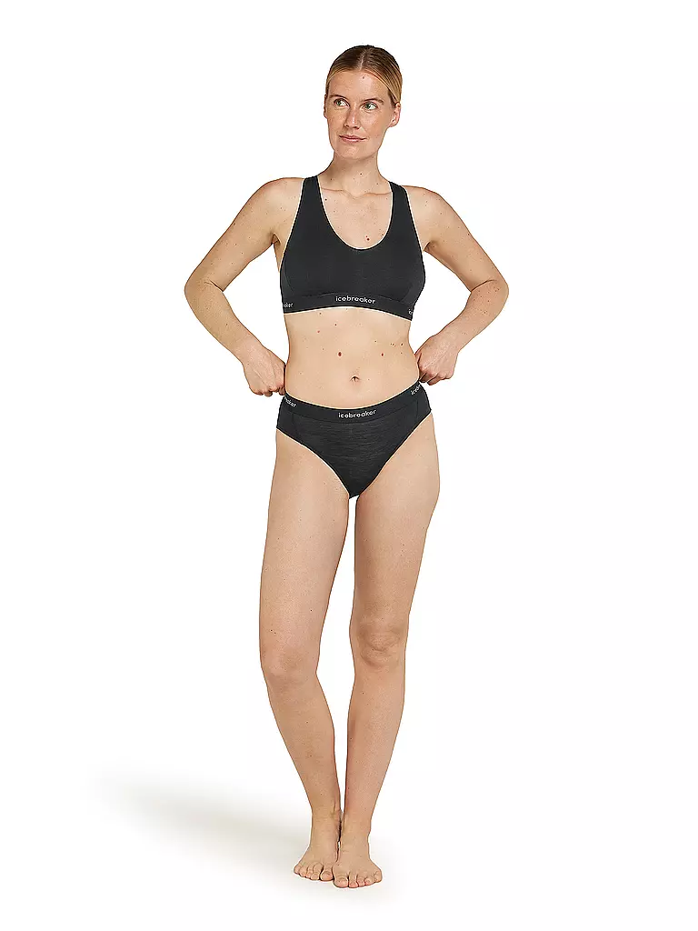 ICEBREAKER | Braga Hipster Sprite Cool-Lite para mujer | Negro