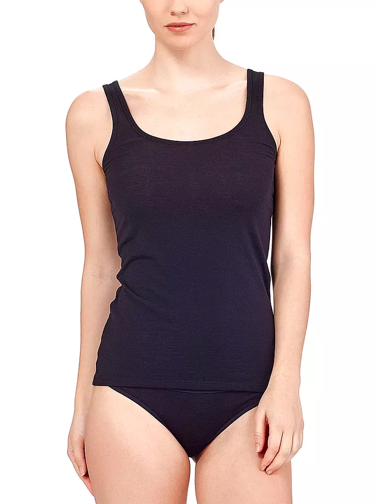 ICEBREAKER | Camiseta de tirantes funcional para mujer Siren BF 150 | Negro