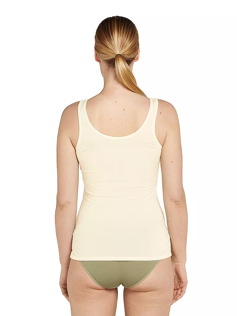 ICEBREAKER | Camiseta de tirantes funcional para mujer Siren BF 150 | Blanco