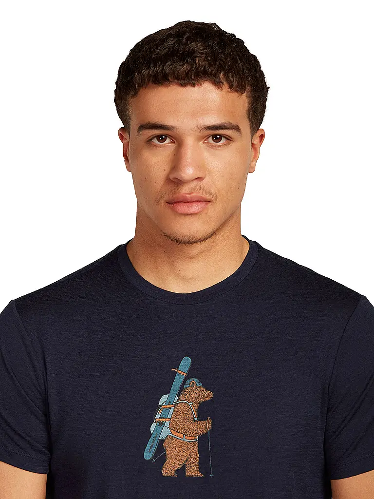 ICEBREAKER | Camiseta funcional de hombre Bear Tour 150 Tech |