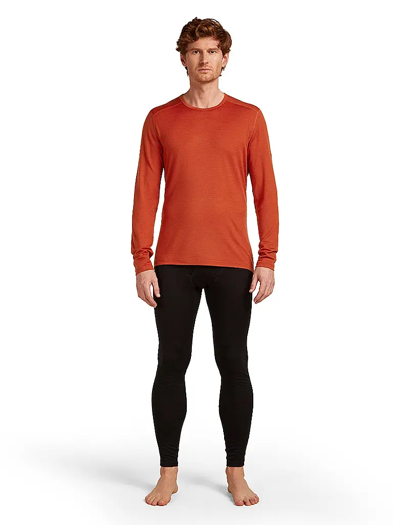 ICEBREAKER | Camiseta funcional de hombre Merino 200 Oasis LS | Cobre