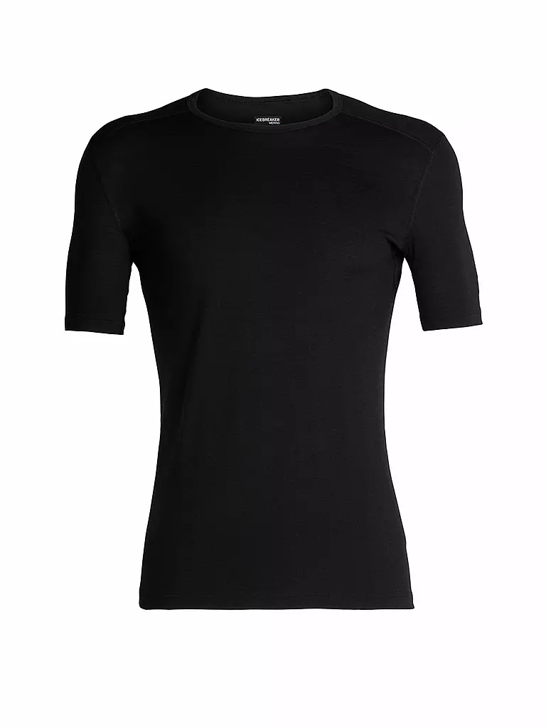 ICEBREAKER | Camiseta funcional de hombre Merino 200 Oasis SS | Negro