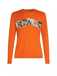 ICEBREAKER | Herren Funktionsshirt Merino 200 Oasis Thermo | Naranja