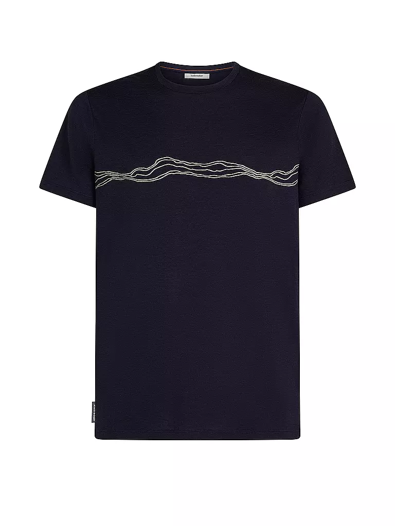 ICEBREAKER | Camiseta funcional de hombre Mount Pulse 150 Tech | Azul oscuro