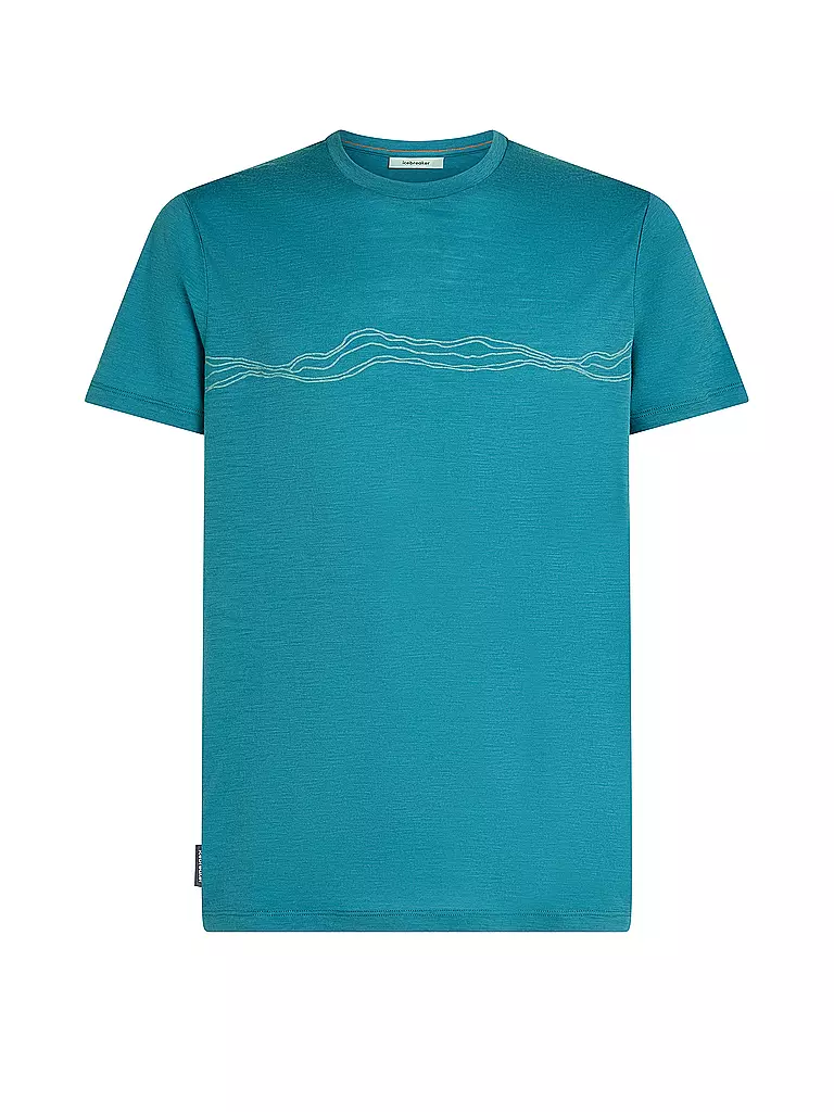 ICEBREAKER | Camiseta funcional de hombre Mount Pulse 150 Tech | Petróleo