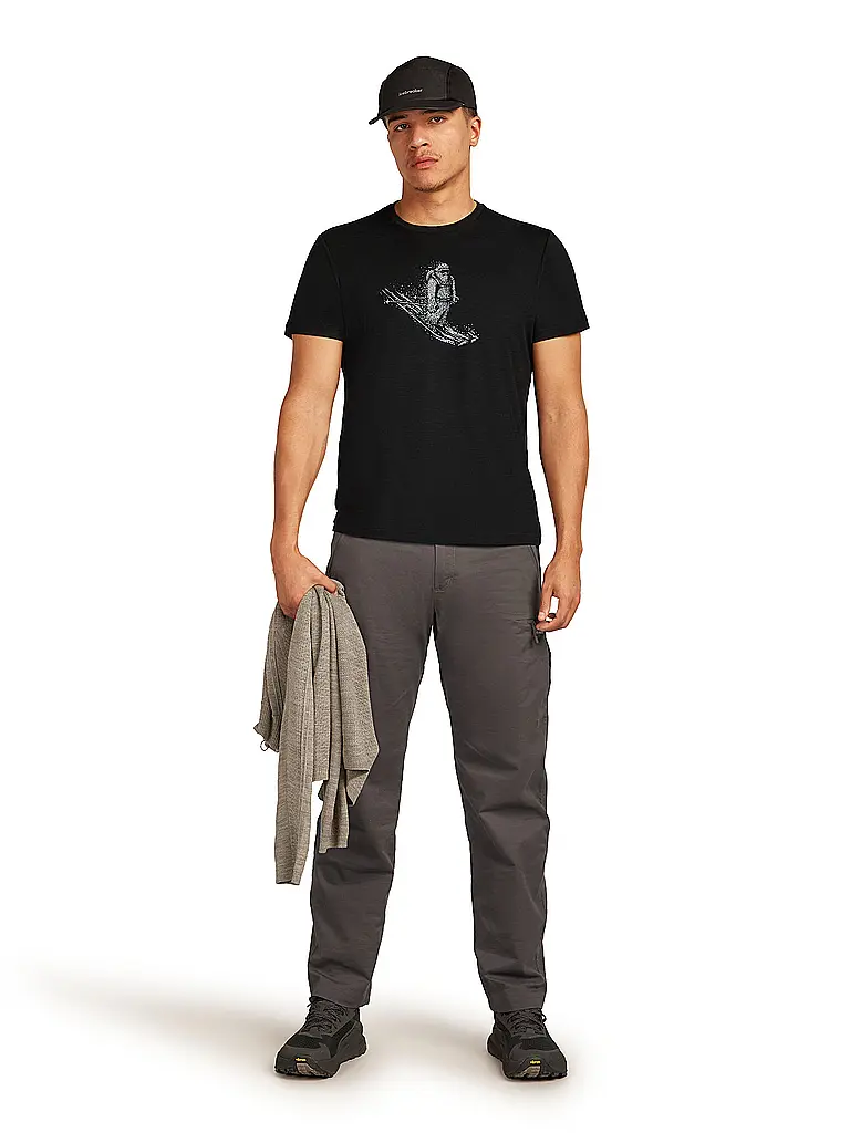 ICEBREAKER | Camiseta funcional de hombre Skiing Yeti 150 Merino con estampado |