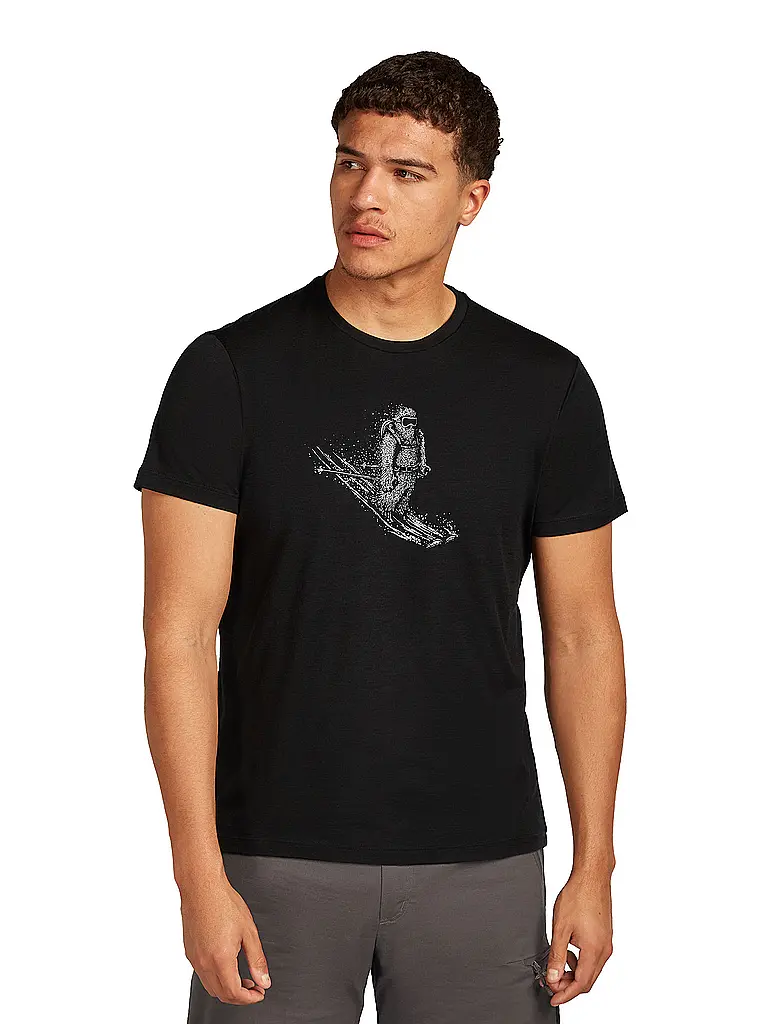 ICEBREAKER | Camiseta funcional de hombre Skiing Yeti 150 Merino con estampado |